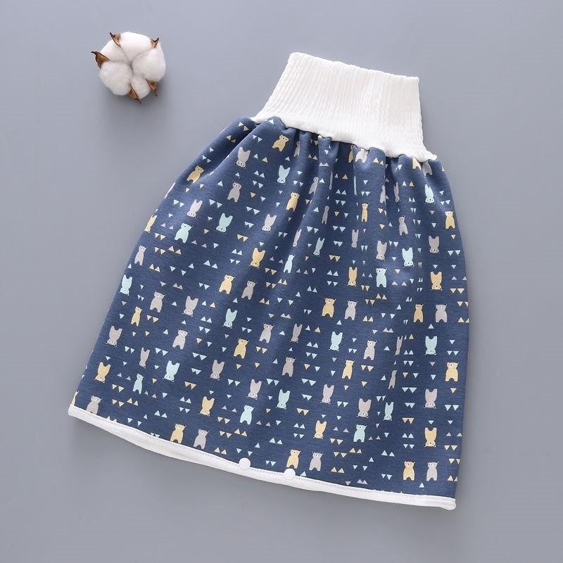 Cotton and bamboo fiber Baby diaper skirt Image