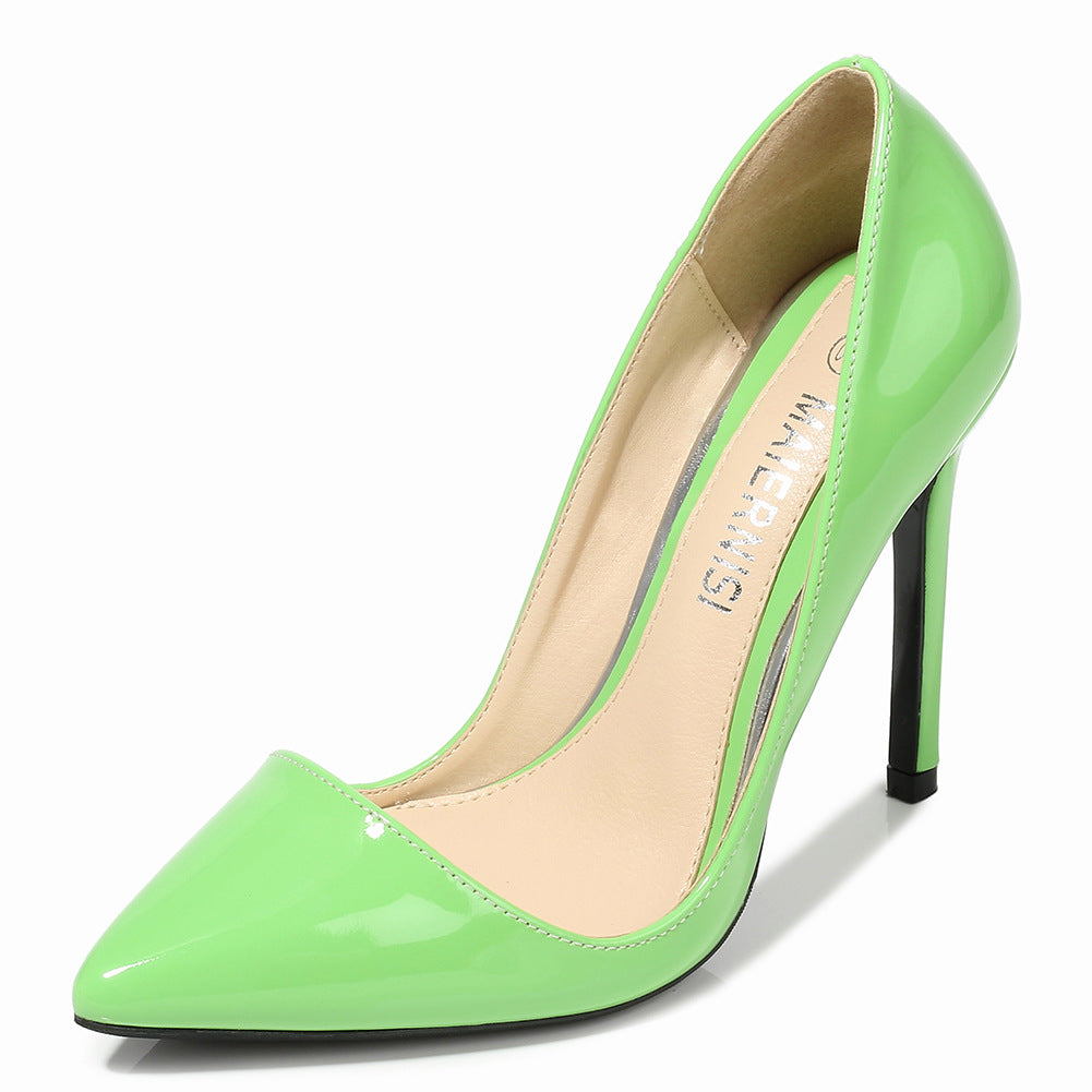 Low-cut Plus Size Heel Pointed High Heel Stiletto Heel Image