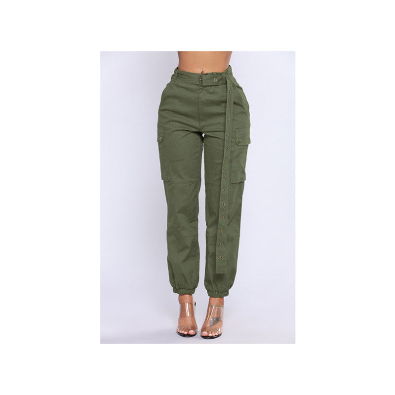 Women's overalls harem pants Image