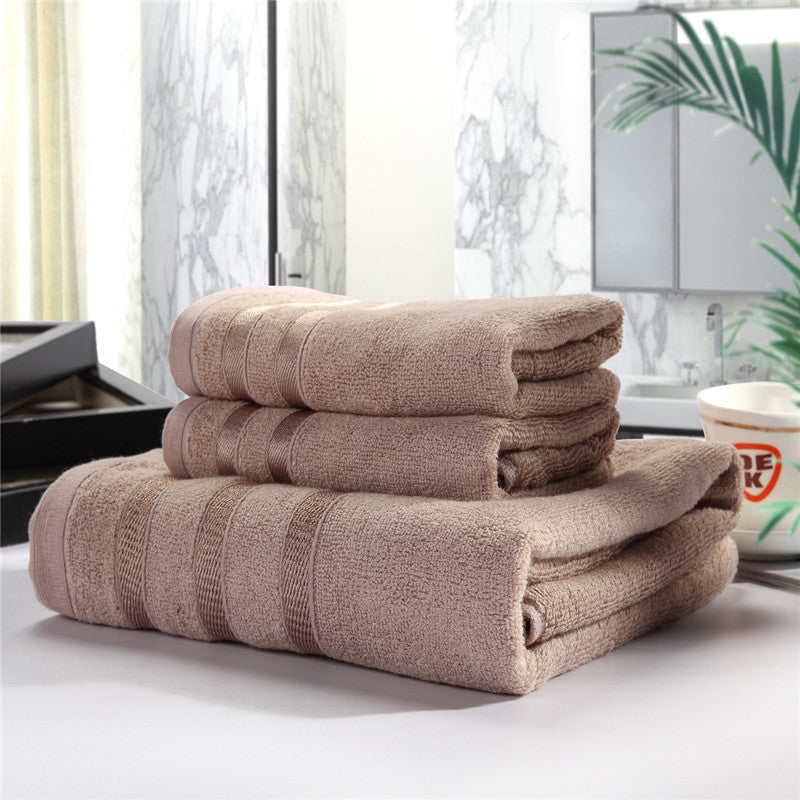 Bamboo Towel Set - Antibacterial And Hypoallergenic Image