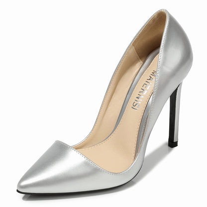 Low-cut Plus Size Heel Pointed High Heel Stiletto Heel