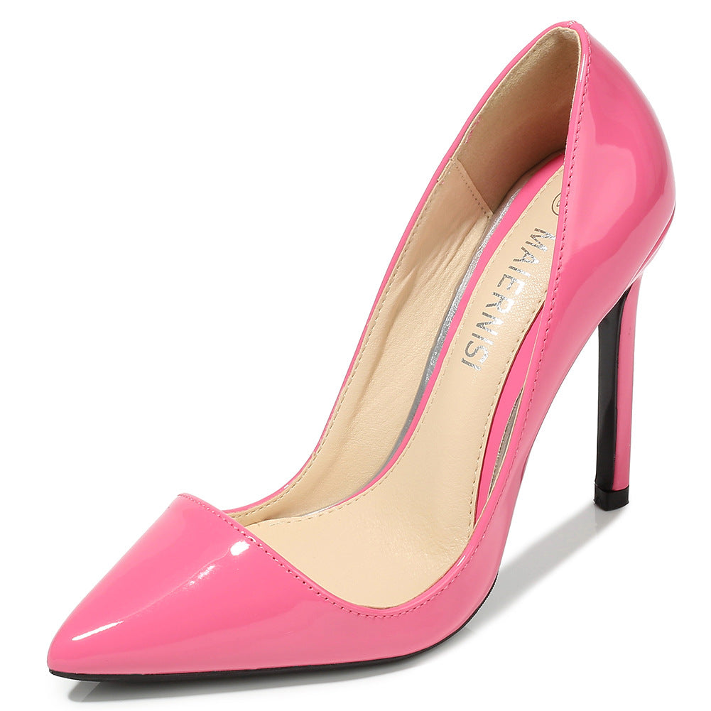 Low-cut Plus Size Heel Pointed High Heel Stiletto Heel Image