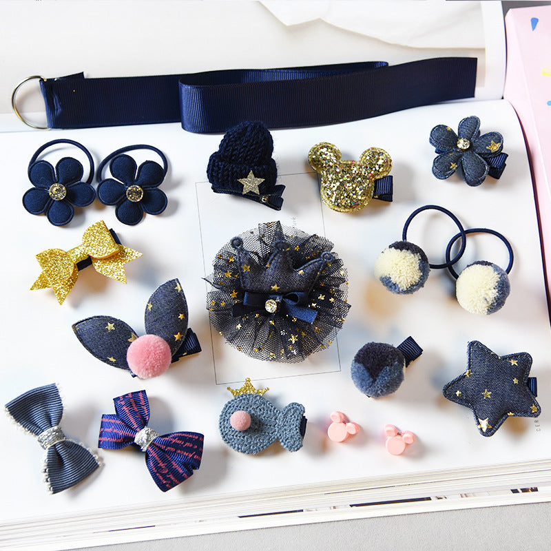 Girls hair accessories set Image