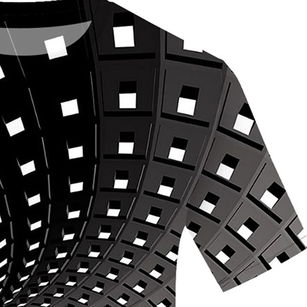3D swirl print T-shirt Image