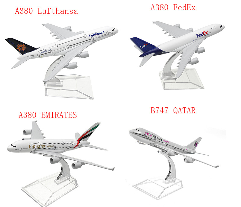 Civil Aviation Aircraft Model Alloy International Airbus Model Simulation Office Aircraft Model Decoration Image