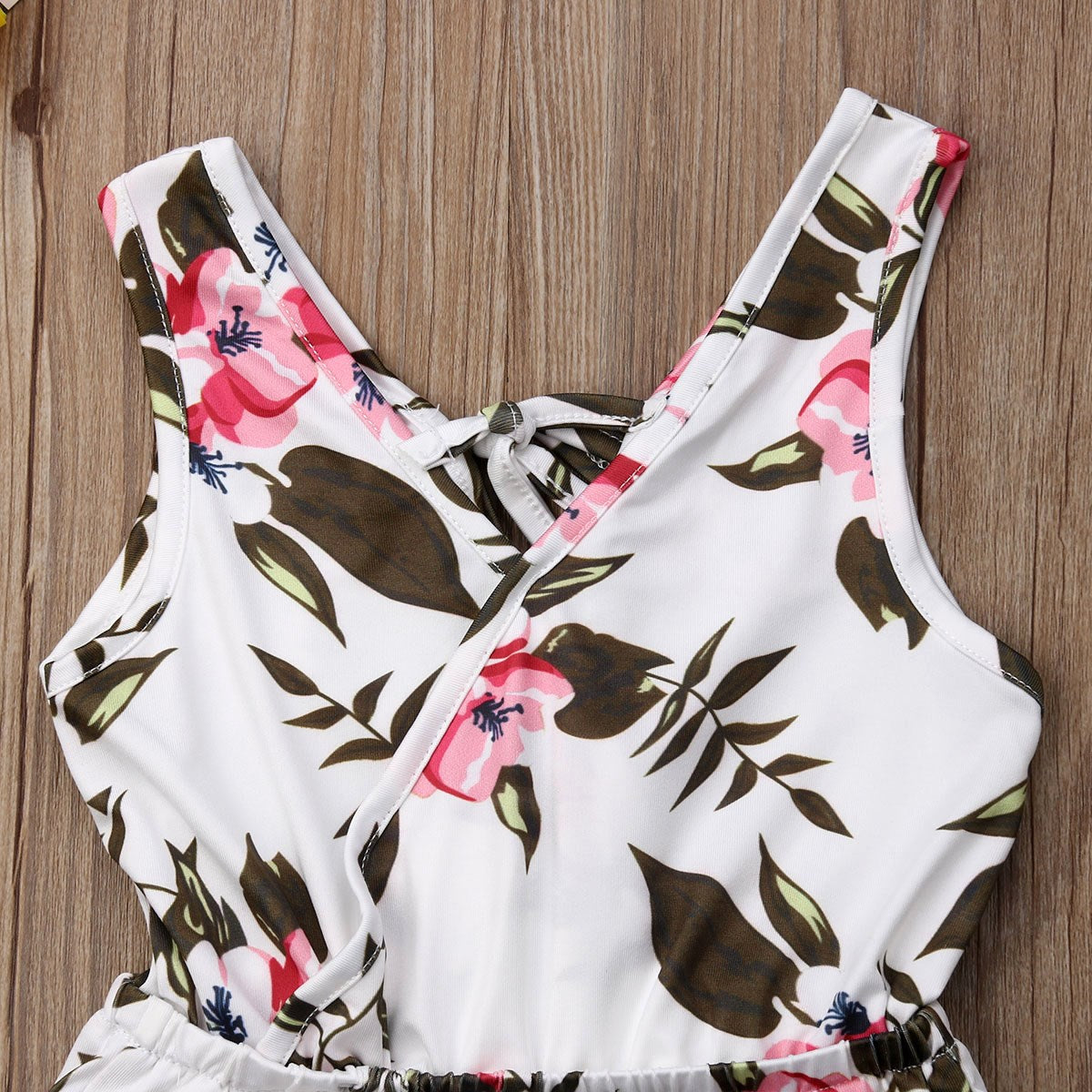 Summer Girls baby girl Floral Outfits Clothes Image