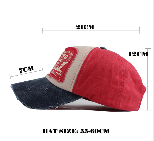 Cotton Caps Baseball Hip Hop Cap For Men&Women Grinding Multicolor Image