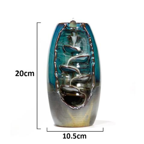 Multi-layers Ceramic Back flow Incense Burner Image