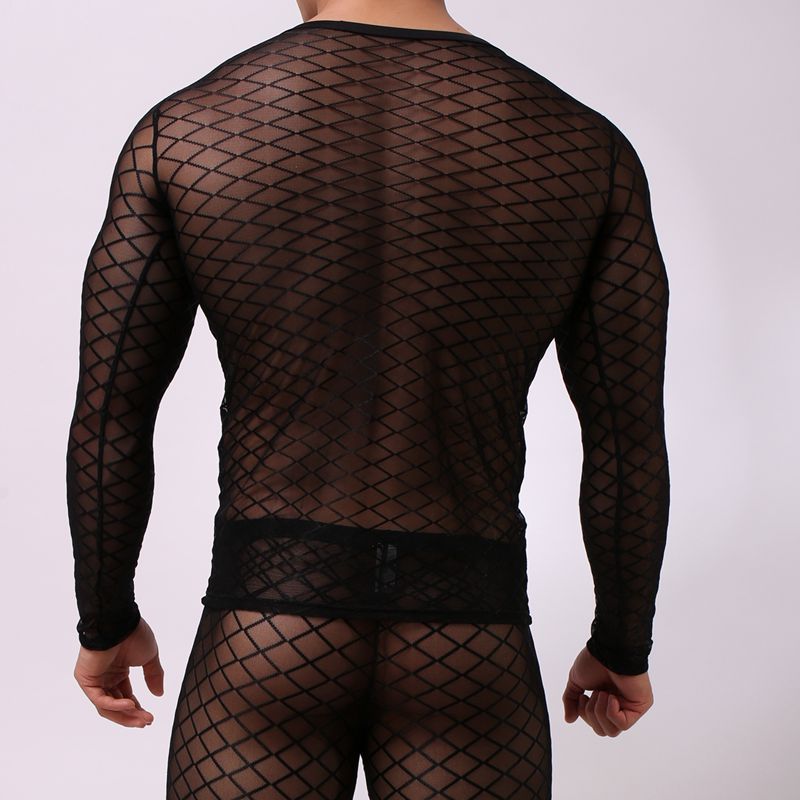 Mesh long sleeve Image