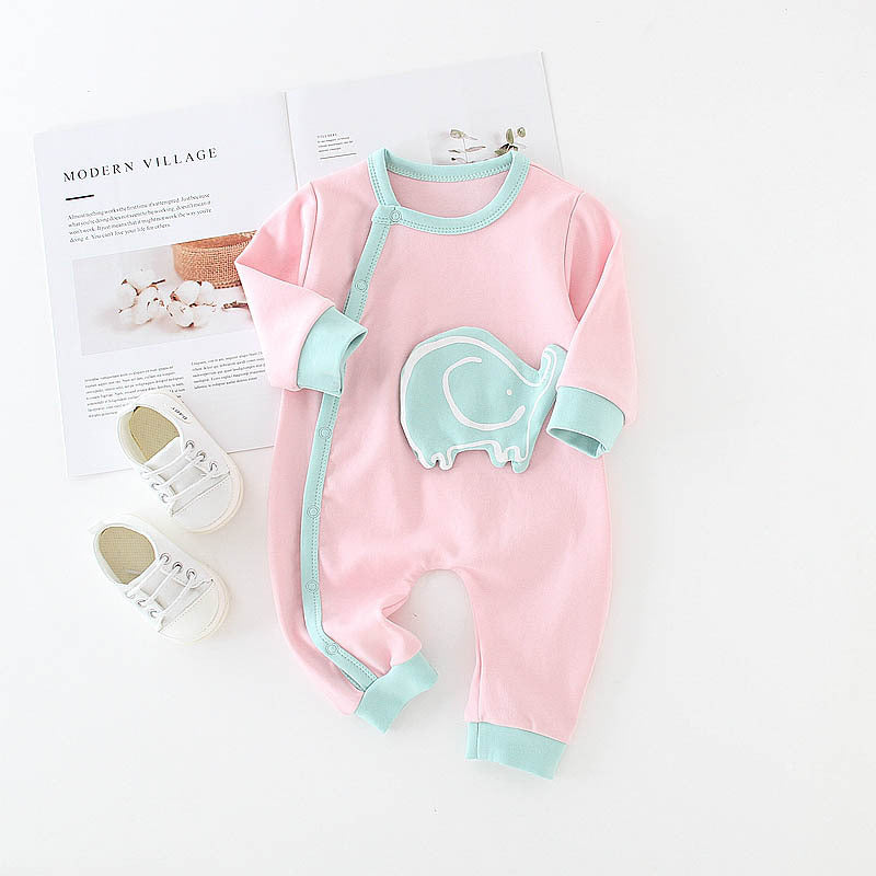 Baby one-piece romper cotton baby Image