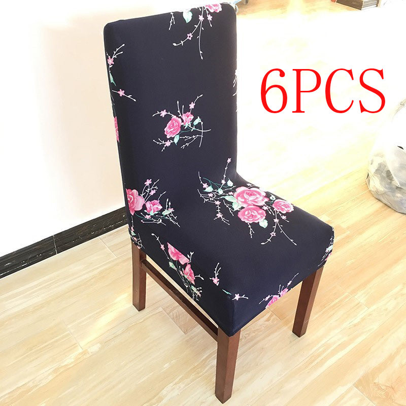 Stretch Elastic Chair Covers For Wedding Dining Room Office Banquet Housse De Chaise Chair Cover Image