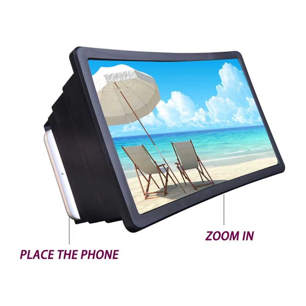 Mobile Phone Video Screen Magnifier Amplifier Image