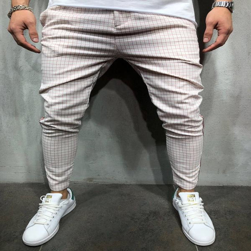 Men Camo Casual Jogger Jeans for Men Long Pants Trousers Image