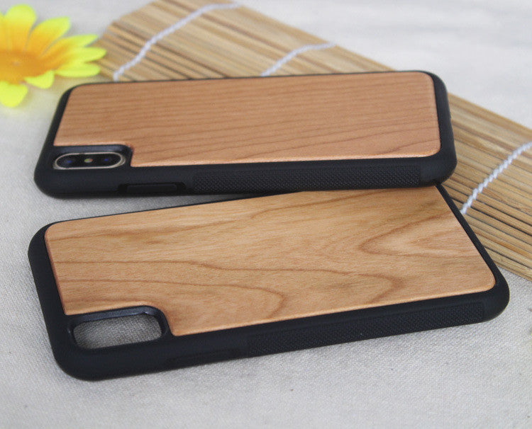 Wooden case TPU phone case Image