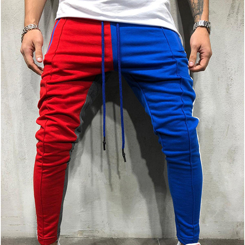 Color Mix Jogger Sweatpants Image