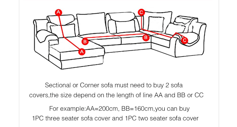 Single double triple four seater sofa cover Image