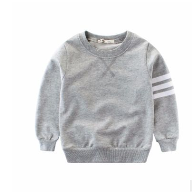 Boy's long sleeve round neck pullover Image