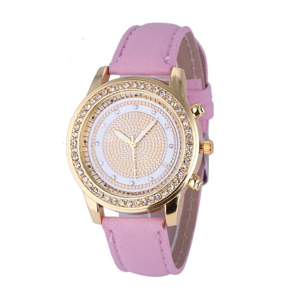 New Women Bracelet Wristwatch ladies Crystal Geneva Watches Fashion Stainless Steel Quartz Wristwatches Image