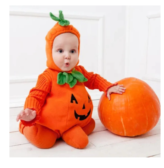 Baby Clothes Fashion Cosclothes Halloween Costume Pumpkin Cosplay Halloween Jumpsuit Image