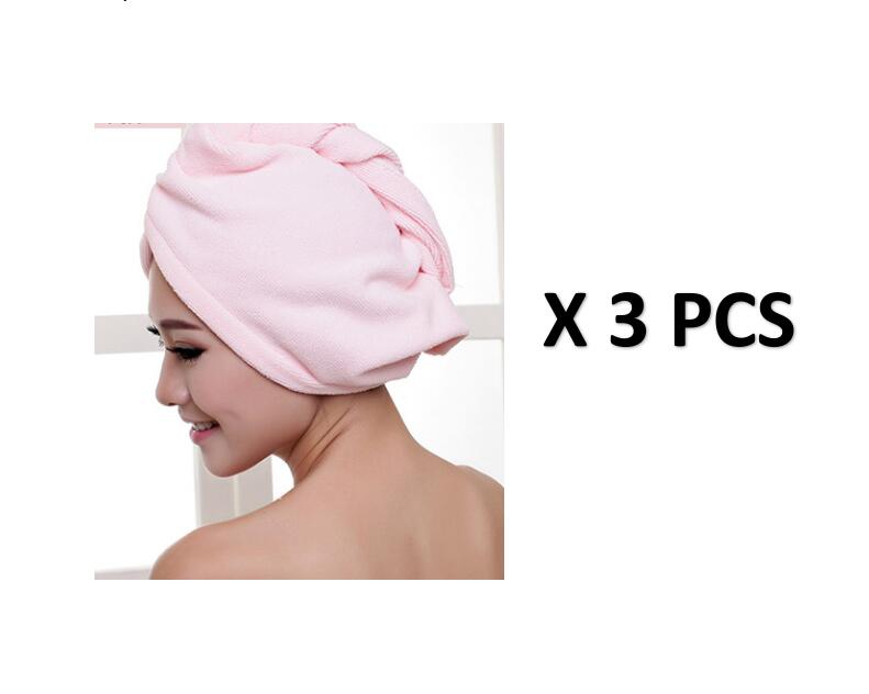 Women's Hair Dryer Cap, Absorbent Dry Hair Towel Image