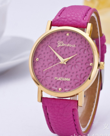 Geneva Flower Wrist Watch Image