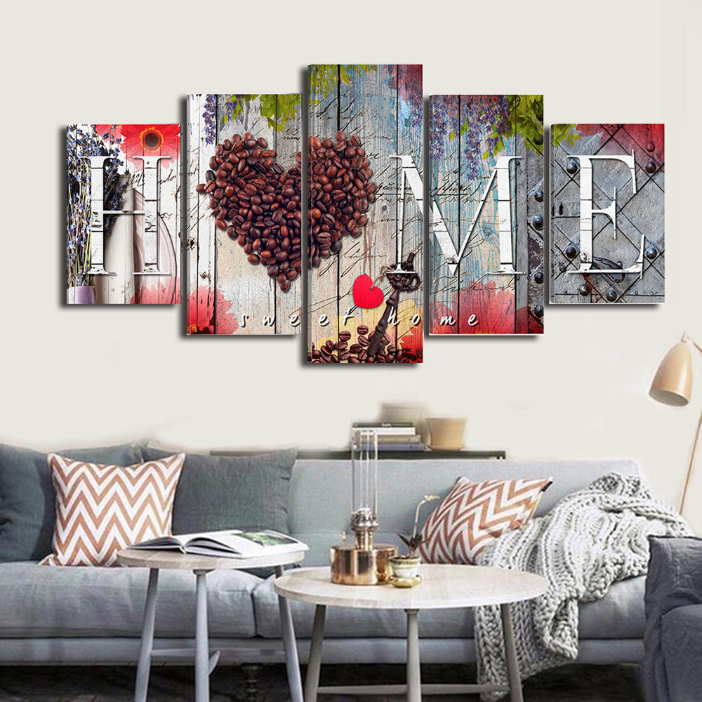 Home sweet home decoration board Image