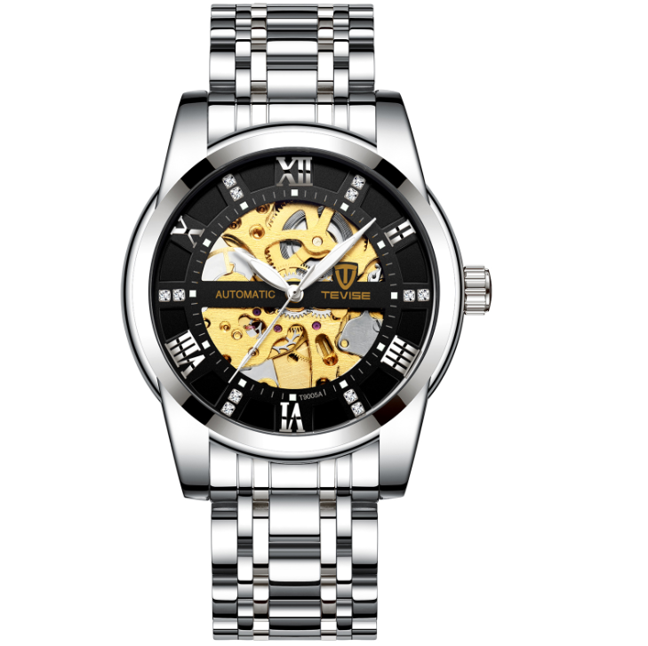 Men''s Fashion Watch Fashion Automatic Mechanical Watch Hollow Watch Watch Waterproof Men''s Watch Image