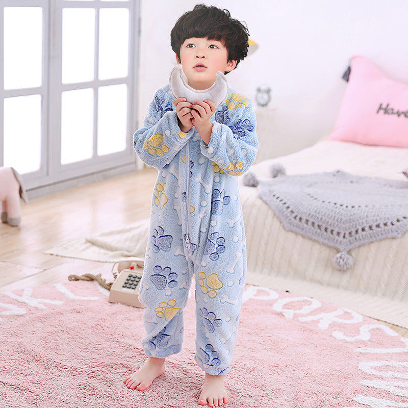 Autumn and winter infant pajamas Image