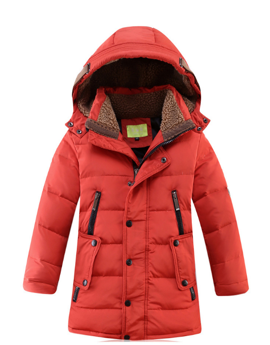 '-30 Degree Children's Winter Jackets Duck Down Padded Children Clothing 2021 Big Boys Warm Winter Down Coat Thickening Outerwear Image