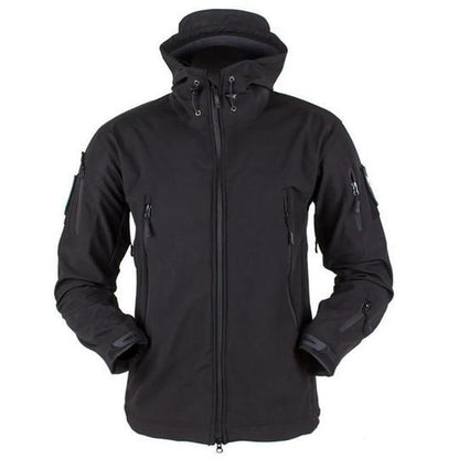 Soft Shell Jacket Men Windproof Hooded Jacket