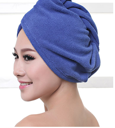 Women's Hair Dryer Cap, Absorbent Dry Hair Towel Image