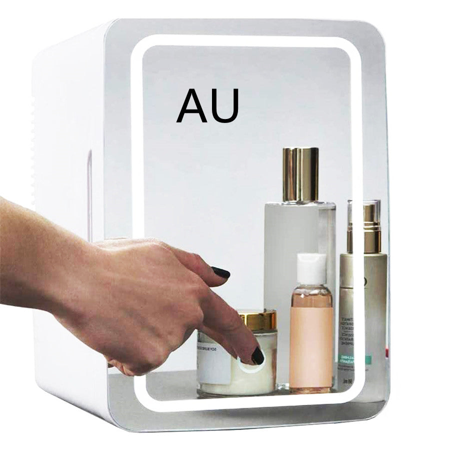 Mini Makeup Fridge Portable Cosmetic Refrigerator Cooler and Warmer Freezer for Perfume Beauty Skincare Products Image