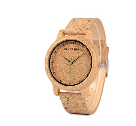 Bamboo and wooden watches Image