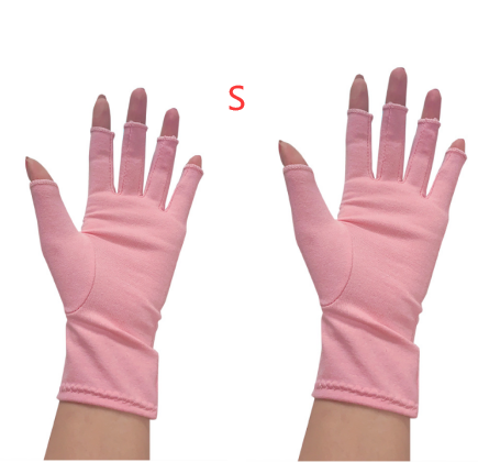 Breathable Health Care Half Finger Gloves Image