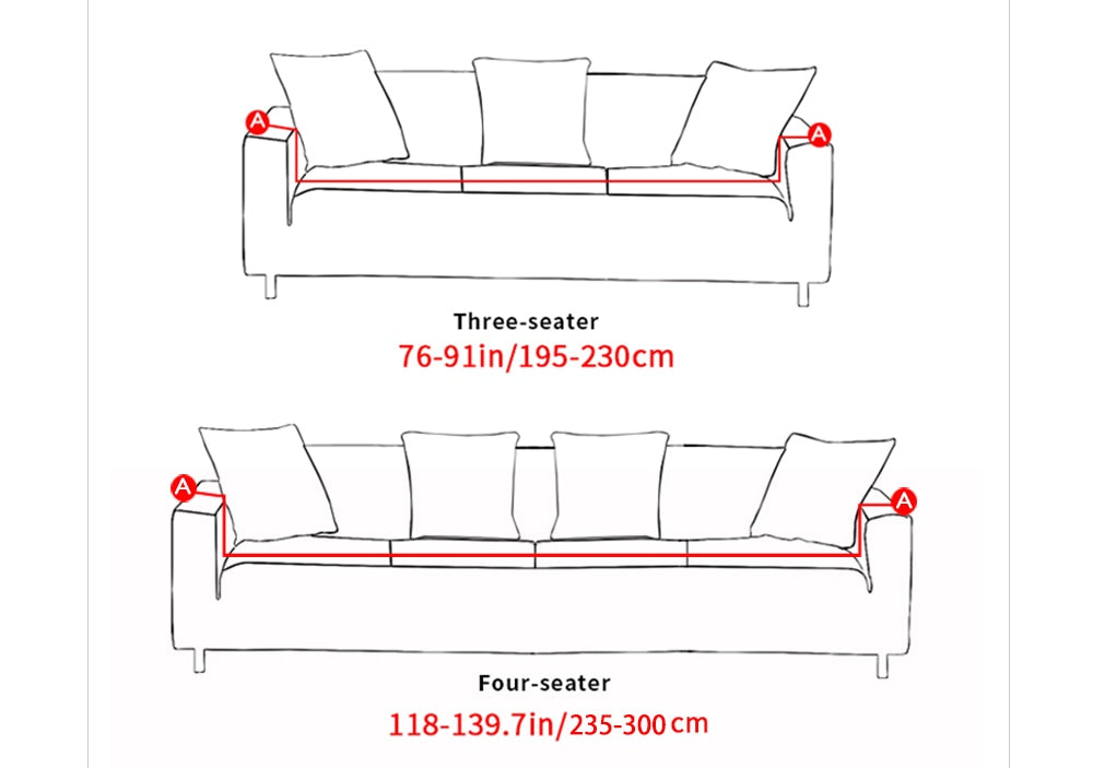 Single double triple four seater sofa cover Image