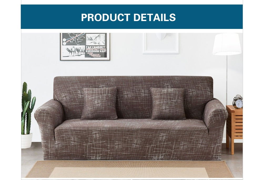 Single double triple four seater sofa cover Image