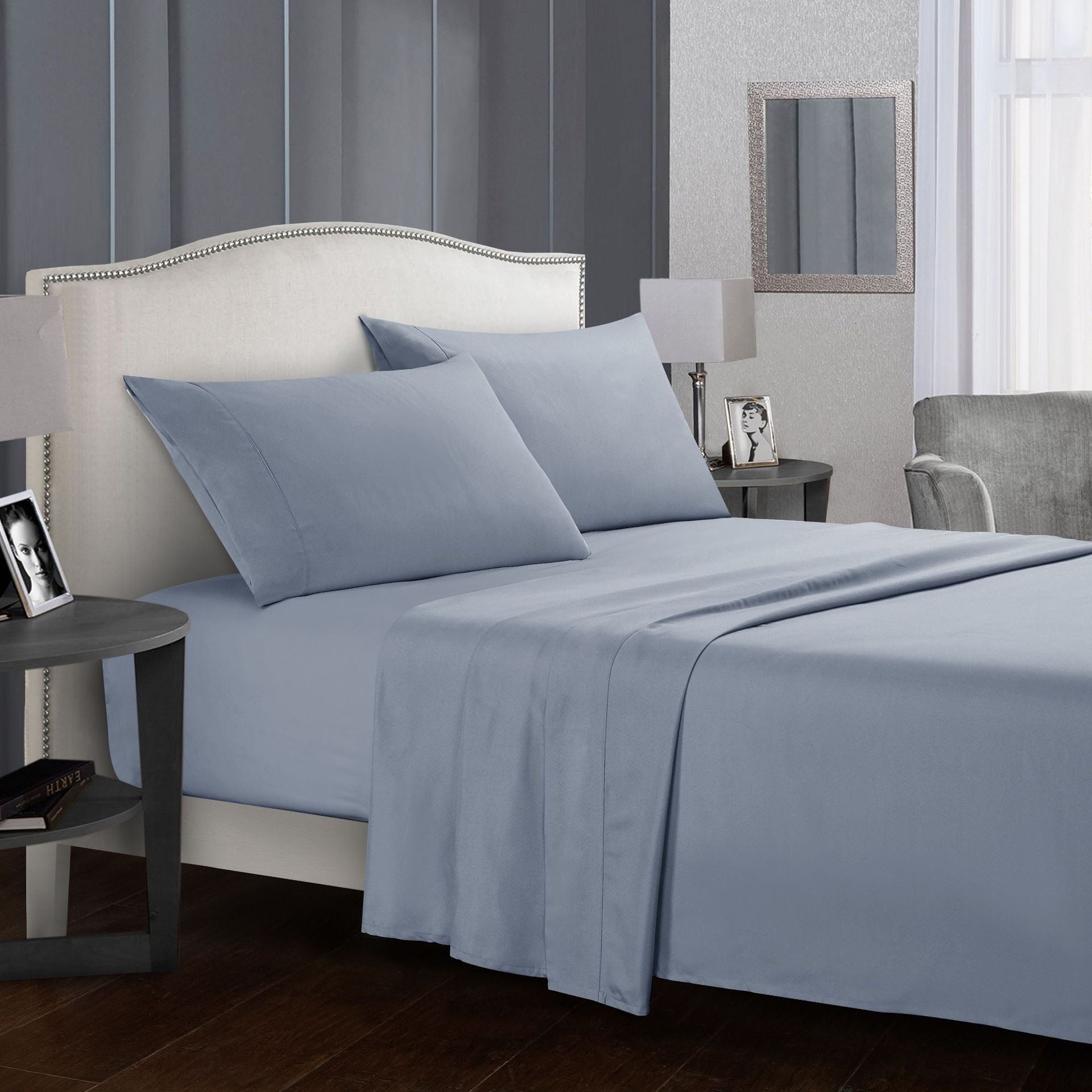 Four-piece bed sheet set Image