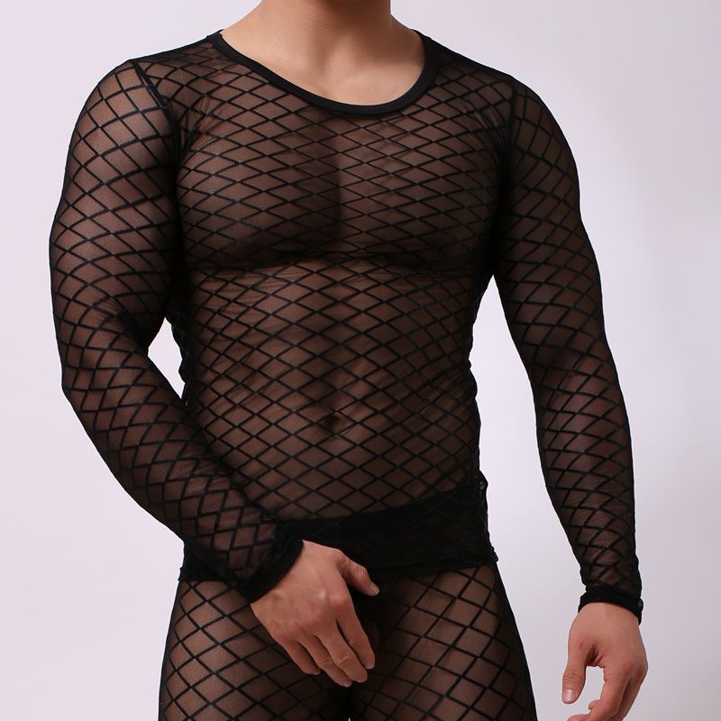 Mesh long sleeve Image