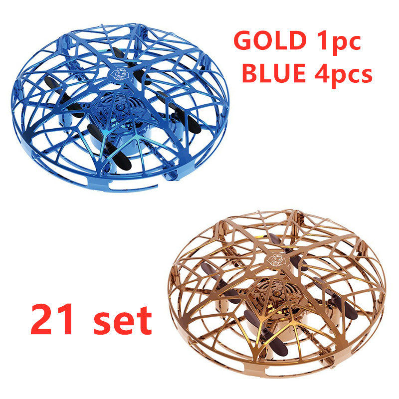 Flying Helicopter Mini Drone UFO RC Drone Infraed Induction Image