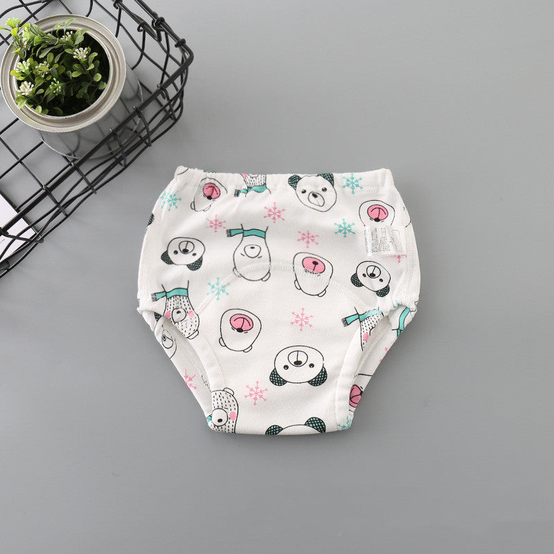 Newborn washable diapers cotton diaper Image