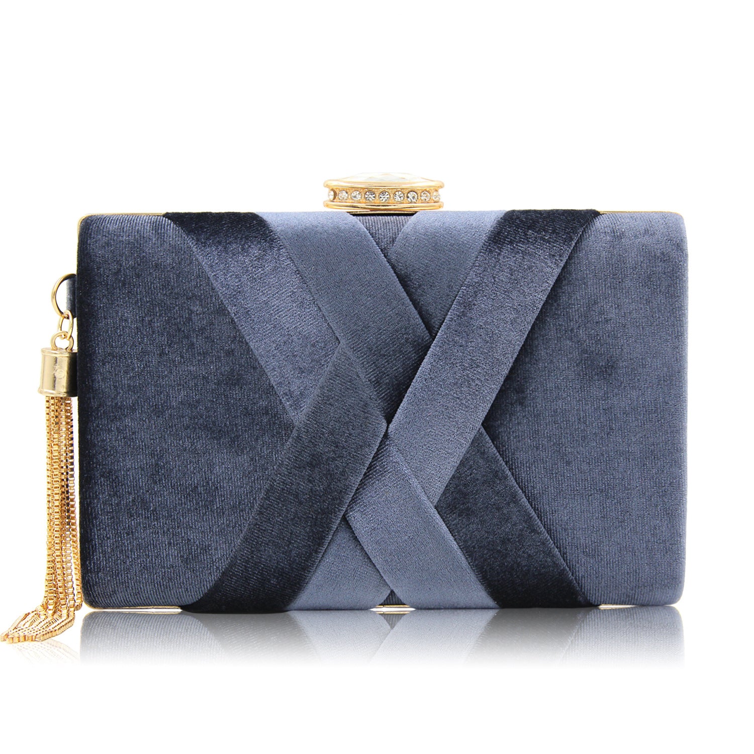 Milisente 2021 New Arrival Women Clutch Bags Top Quality Suede Clutches Purses Ladies Tassels Evening Bag Wedding Clutches Image