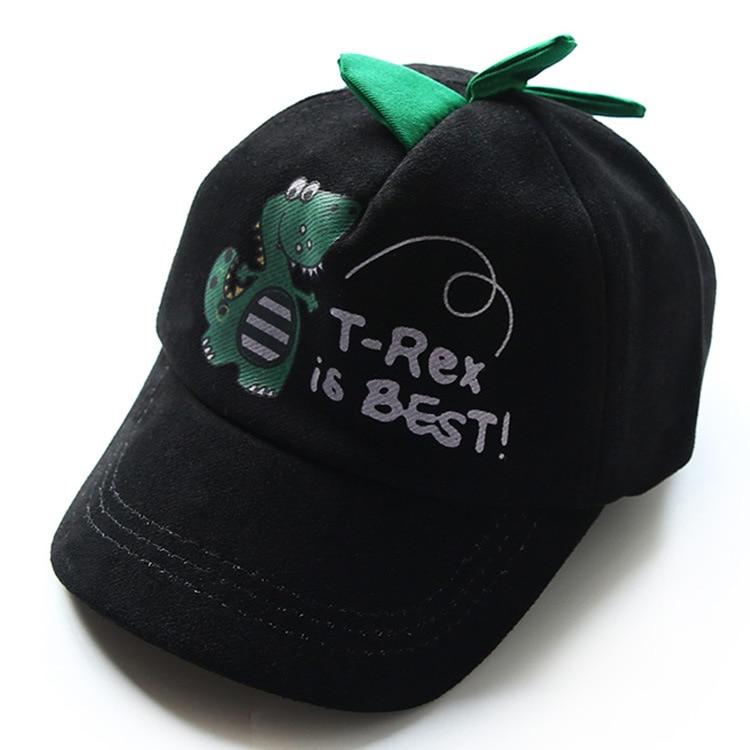 ''T-REX IS BEST'' DINOSAUR KIDS HATS Image