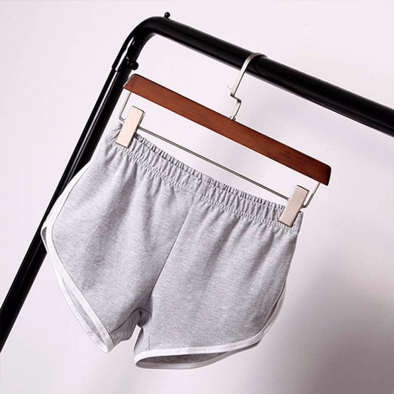 New Summer Shorts Women Casual Shorts Workout Waistband Skinny Short Image