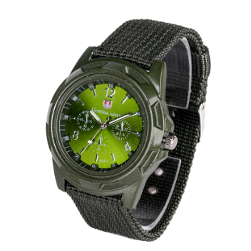 Cloth Belt Weaving Belt Military Watch Sea and Land Air Force Movement Quartz Military Watch Image