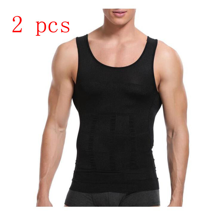 Men Body Tummy Shaper Vest Image