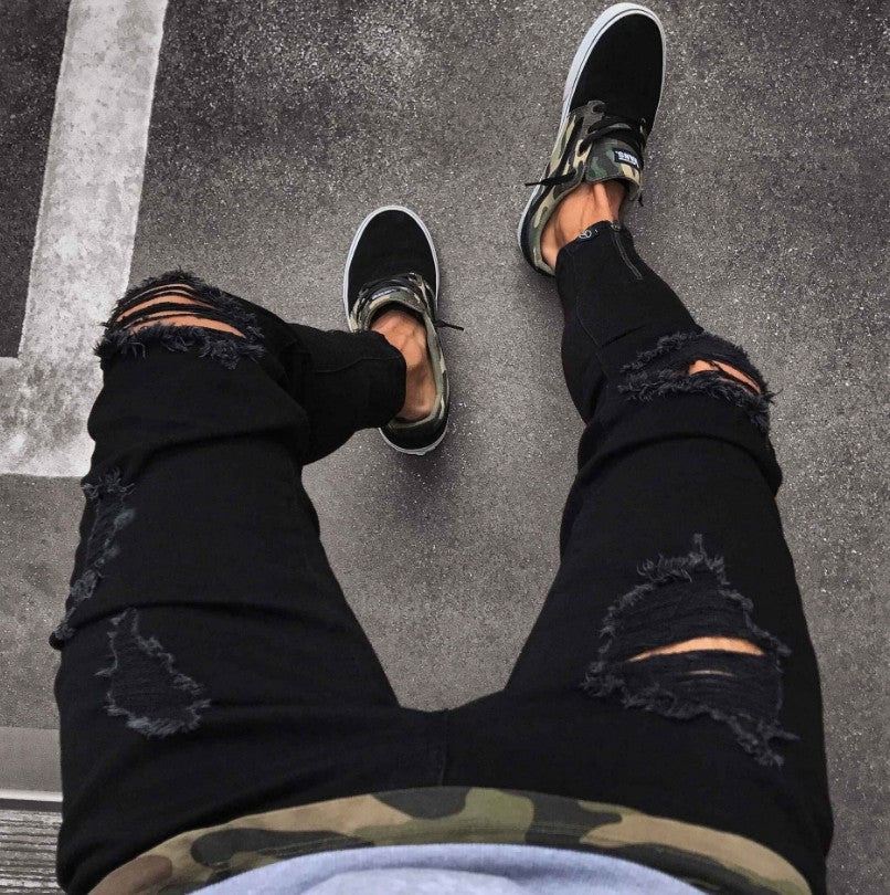 Streetwear Ripped Jeans Image