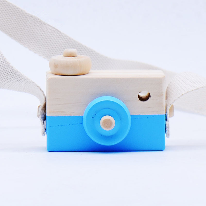 Cute Wooden Toys Camera Baby Kids Image