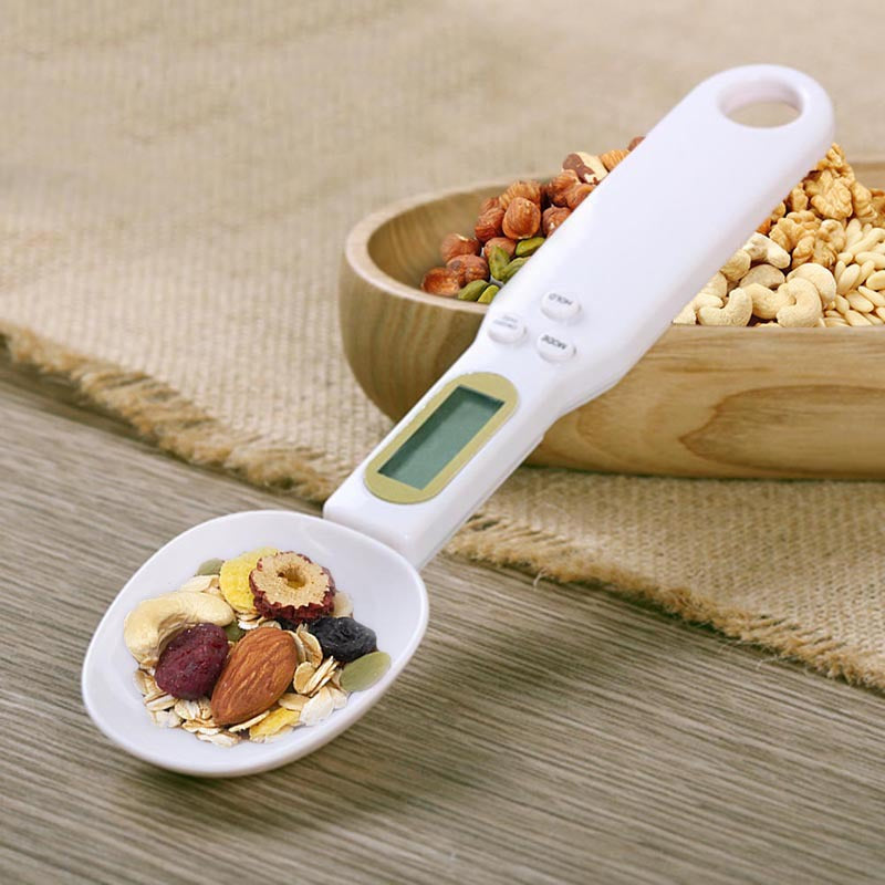 LCD Digital Kitchen Scale Electronic Cooking Food Weight Measuring Spoon Grams Coffee Tea Sugar Spoon Scale Kitchen Tools Image