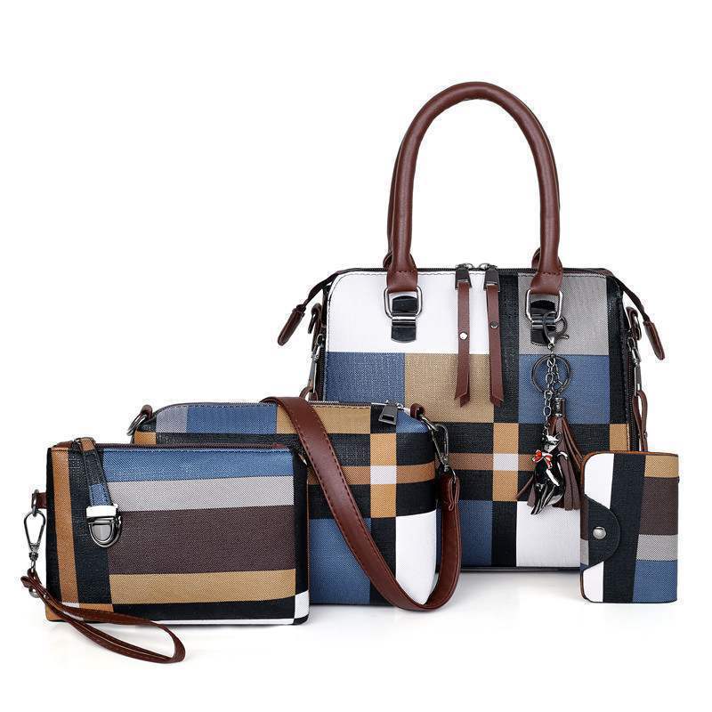 New Luxury Handbags Plaid Women Bags Designer Image