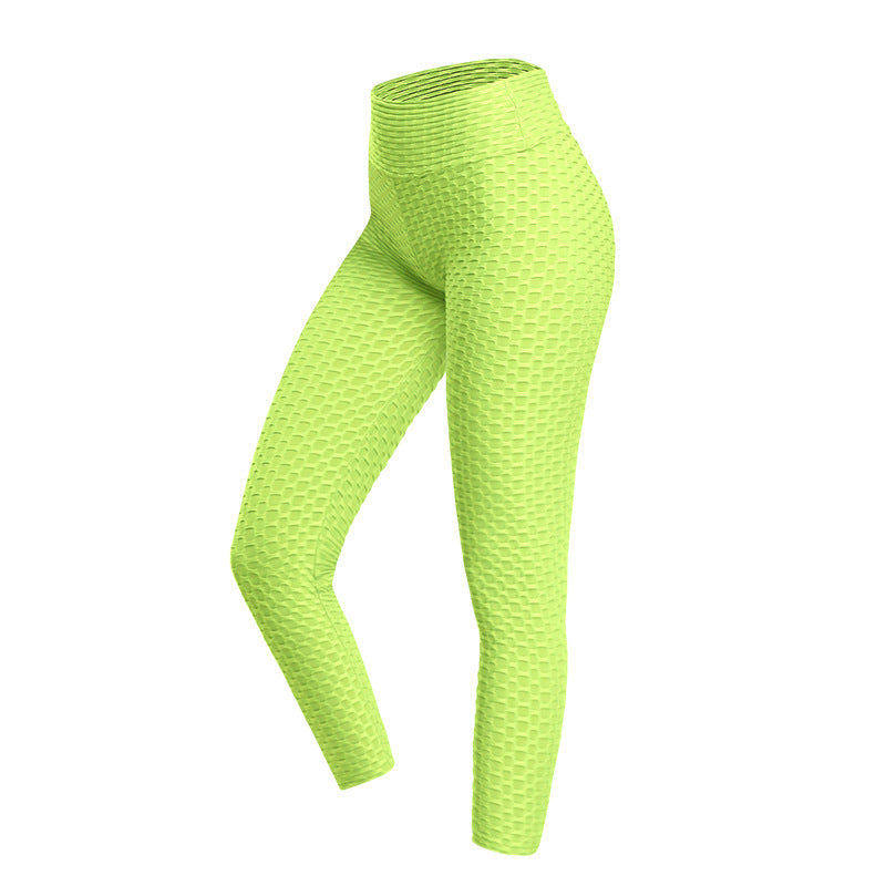 Fitness Yoga Pants Women's Tummy Control High Waist Leggings Running Image